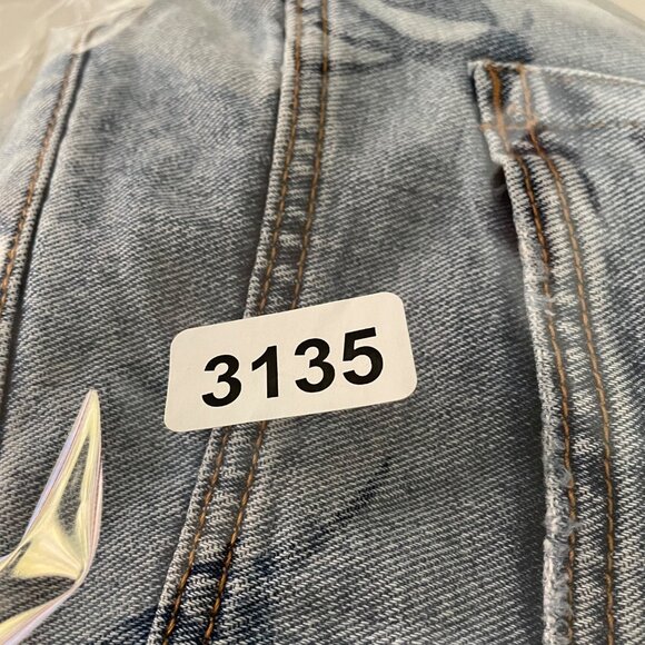 Wild Fable Women's 14 High Rise Cut Off Shorts Button Fly Summer Plus Size Denim - Picture 9 of 9